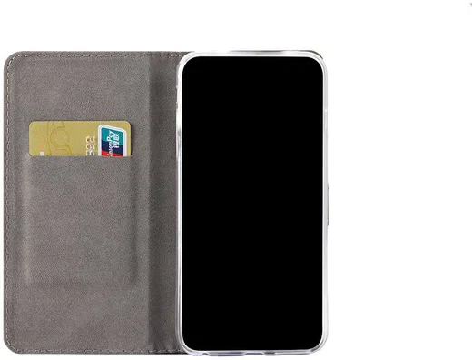 Samsung Galaxy S10 Soft Canvas Portemonnee Hoesje Khaki afbeelding 2