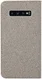 Samsung Galaxy S10 Soft Canvas Portemonnee Hoesje Khaki afbeelding 4