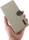 Samsung Galaxy S10 Soft Canvas Portemonnee Hoesje Khaki afbeelding 5