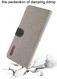 Samsung Galaxy S10 Soft Canvas Portemonnee Hoesje Khaki afbeelding 6