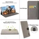 Samsung Galaxy S10 Soft Canvas Portemonnee Hoesje Khaki afbeelding 7