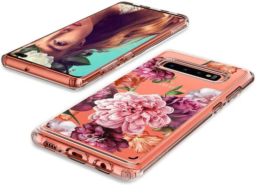 Spigen Ciel by Cyrill Cecile Samsung Galaxy S10 Plus Hoesje Floral afbeelding 4