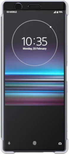 Sony Style Cover Touch Sony Xperia 1 Wit afbeelding 1