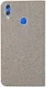 Huawei P Smart (2019) Soft Canvas Portemonnee Hoesje Khaki afbeelding 4