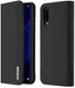 Dux Ducis Luxe Book Case Huawei P30 Hoesje Echt Leer Zwart afbeelding 1