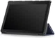 Lenovo Tab E10 Tri-Fold Hoes Blauw afbeelding 2
