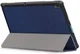 Lenovo Tab E10 Tri-Fold Hoes Blauw afbeelding 3