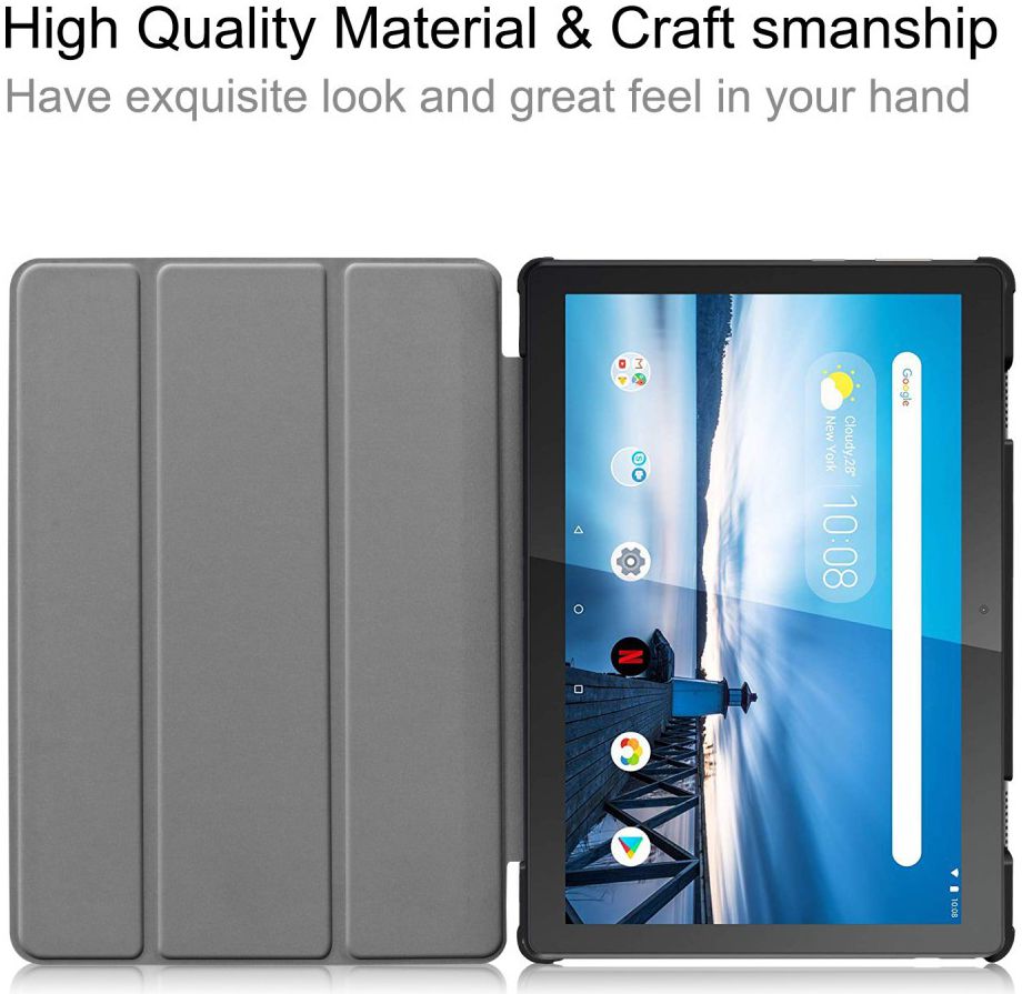 Lenovo Tab M10 (HD) Gen 1 Tri-Fold Hoes Rood afbeelding 4