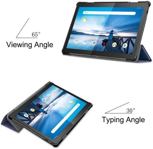 Lenovo Tab M10 (HD) Gen 1 Tri-Fold Hoes Blauw afbeelding 5