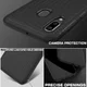 Samsung Galaxy A20E Twill Slim Texture Backcover Zwart afbeelding 6