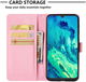 Samsung Galaxy A50 Book Case Hoesje Wallet met Vlinder Print afbeelding 2