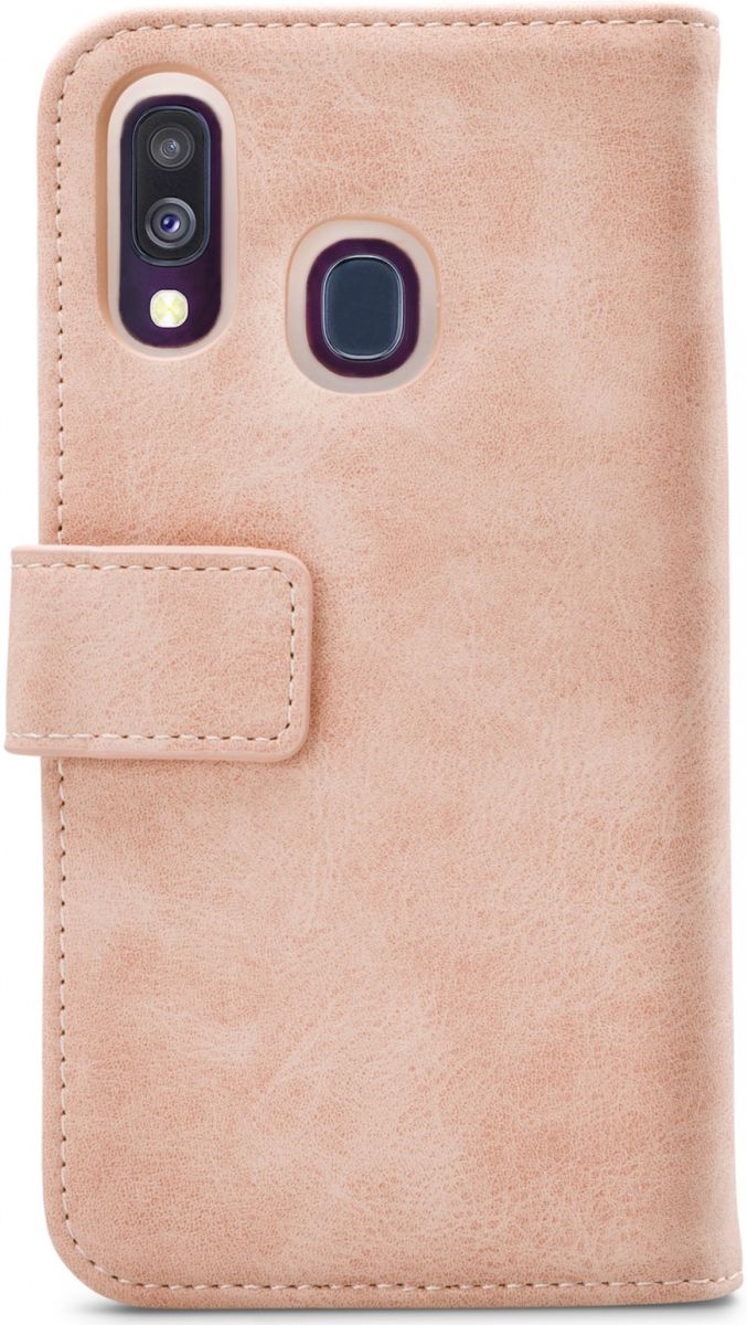Mobilize Elite Gelly Wallet Samsung Galaxy A40 Hoesje Book Case Roze afbeelding 3