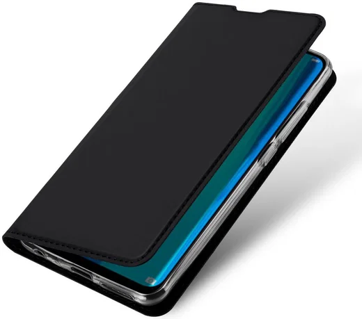 Dux Ducis Skin Pro Series Flip Hoesje Huawei P Smart Plus (2019) Zwart afbeelding 2