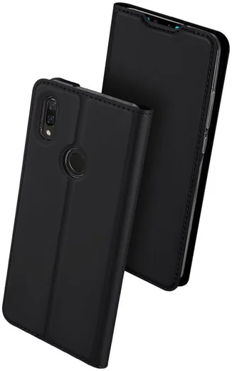 Dux Ducis Skin Pro Series Flip Hoesje Huawei P Smart Plus (2019) Zwart afbeelding 7