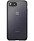 Apple iPhone SE (2020) / 8 / 7 Hoesje Transparant Hybride Zwart afbeelding 2