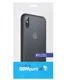 Apple iPhone XS / X Hoesje Transparant Hybride Back Cover Zwart afbeelding 5