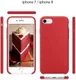 Apple iPhone 7/8 Siliconenhoesje Rood afbeelding 5