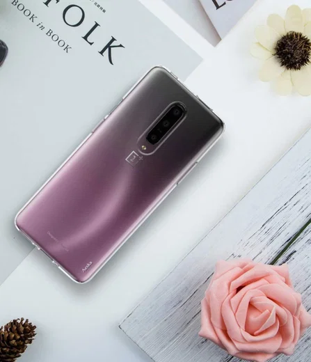 OnePlus 7 Pro Hoesje Dun TPU Transparant afbeelding 5