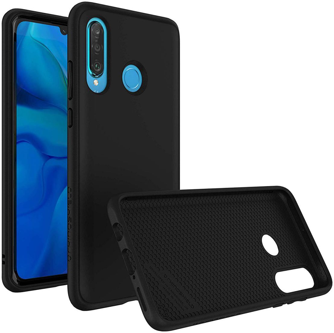 RhinoShield SolidSuit Classic Huawei P30 Lite Hoesje Zwart afbeelding 4