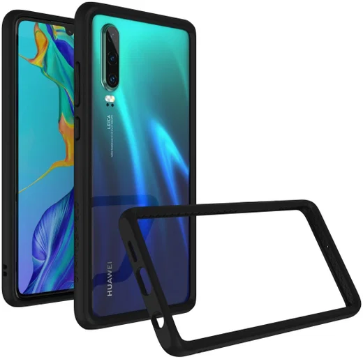RhinoShield CrashGuard Huawei P30 Bumper Hoesje Zwart afbeelding 1