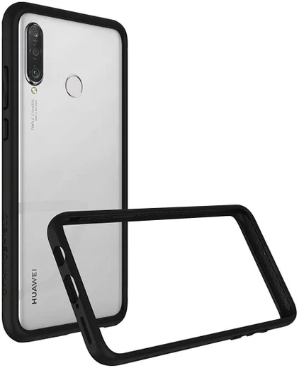 RhinoShield CrashGuard Huawei P30 Lite Bumper Hoesje Zwart afbeelding 1