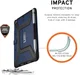 Urban Armor Gear Metropolis Case Apple iPad Mini 5 (2019) Cobalt afbeelding 2