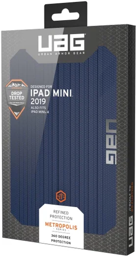 Urban Armor Gear Metropolis Case Apple iPad Mini 5 (2019) Cobalt afbeelding 23