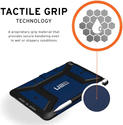 Urban Armor Gear Metropolis Case Apple iPad Mini 5 (2019) Cobalt afbeelding 4
