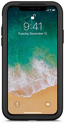 Otterbox Duo Case iPhone X / XS Hoesje + Alpha Glass Zwart afbeelding 2