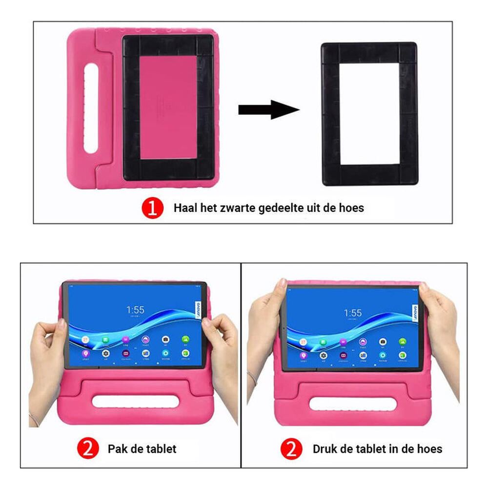 Samsung Galaxy Tab A 10.1 (2019) Kinder Tablet Roze afbeelding 6