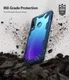 Ringke Fusion X Huawei P30 Lite Hoesje Blauw afbeelding 2
