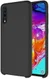 Samsung Galaxy A70 Siliconen Hoesje Zwart afbeelding 1
