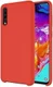 Samsung Galaxy A70 Siliconen Hoesje Rood afbeelding 1