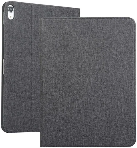 Apple iPad Pro 11 (2018) Book Hoes Grijs afbeelding 1