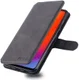 AZNS Samsung Galaxy A40 Portemonnee Stand Hoesje Zwart afbeelding 1