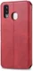 AZNS Samsung Galaxy A40 Portemonnee Stand Hoesje Rood afbeelding 4