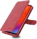 AZNS Samsung Galaxy A40 Portemonnee Stand Hoesje Rood afbeelding 1