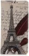 Samsung Galaxy A20E Portemonnee Hoesje met Eiffeltoren Opdruk afbeelding 1
