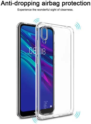 Huawei Y6s / Y6 (2019) Hoesje Flexibel TPU Transparant afbeelding 9