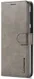 Samsung Galaxy A10 Stijlvol Vintage Portemonnee Bookcase Hoesje Grijs afbeelding 1