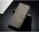 Samsung Galaxy A10 Stijlvol Vintage Portemonnee Bookcase Hoesje Grijs afbeelding 7