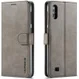 Samsung Galaxy A10 Stijlvol Vintage Portemonnee Bookcase Hoesje Grijs afbeelding 4