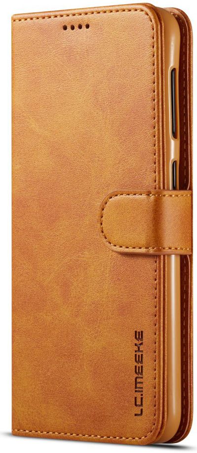 Samsung Galaxy A10 Stijlvol Vintage Portemonnee Bookcase Hoesje Bruin afbeelding 4