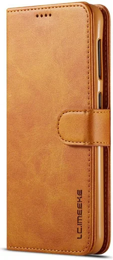 Samsung Galaxy A10 Stijlvol Vintage Portemonnee Bookcase Hoesje Bruin afbeelding 4