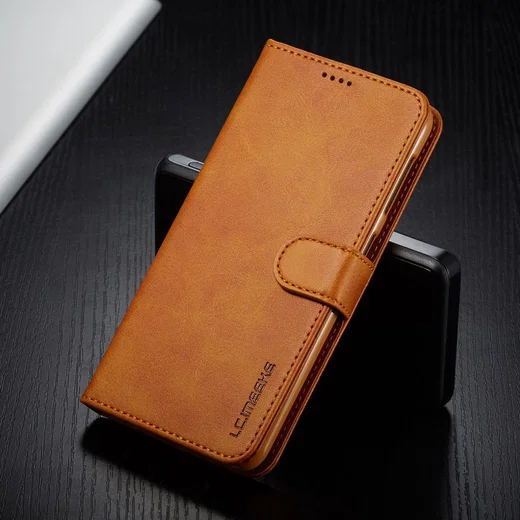 Samsung Galaxy A10 Stijlvol Vintage Portemonnee Bookcase Hoesje Bruin afbeelding 5