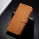 Samsung Galaxy A10 Stijlvol Vintage Portemonnee Bookcase Hoesje Bruin afbeelding 5