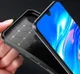 Huawei Y5 (2019) Siliconen Carbon Hoesje Blauw afbeelding 6