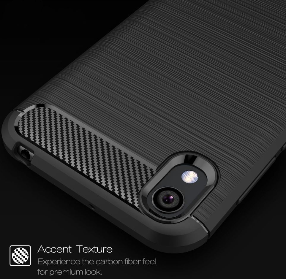 Huawei Y5 (2019) Geborsteld TPU Hoesje Blauw afbeelding 8