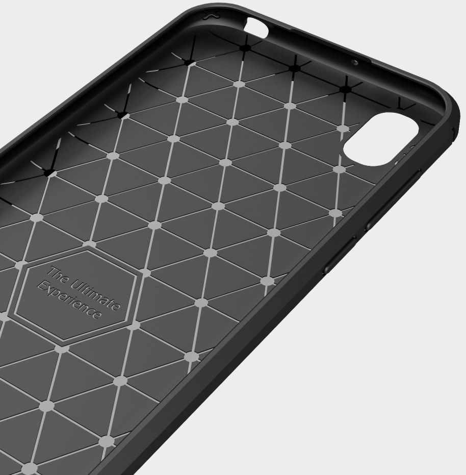 Huawei Y5 (2019) Geborsteld TPU Hoesje Blauw afbeelding 9
