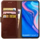 Rosso Element Huawei P Smart Z / Honor 9X Hoesje Book Cover Bruin afbeelding 1